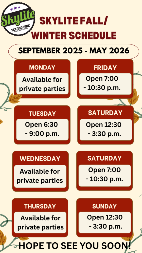 SSR Fall Winter Hours 25-26