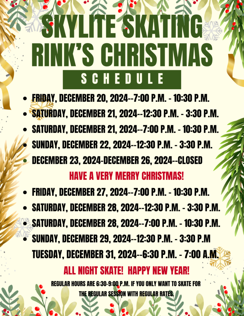 2024 Christmas Hours